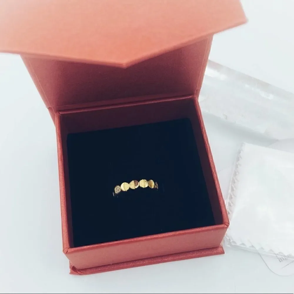 Sterling Silver CZ Toe Ring Gold Plated